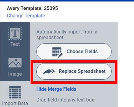 Replace Spreadsheet