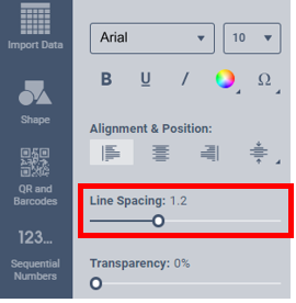 Line Spacing